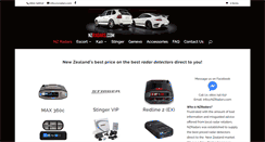Desktop Screenshot of nzradars.com